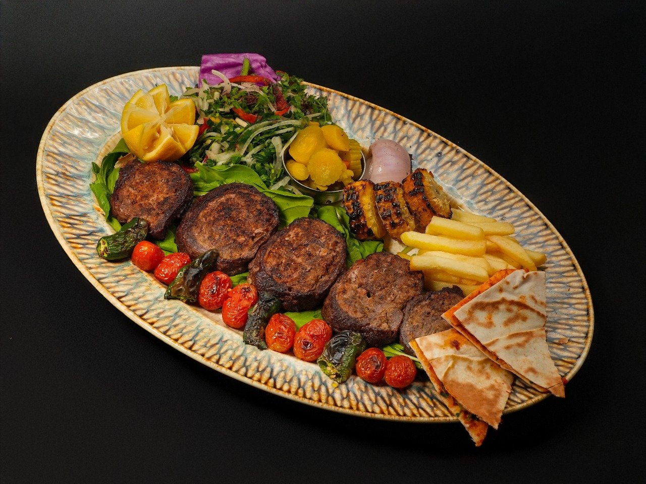 لفائف لحم مشوية  ( 5 قطع )